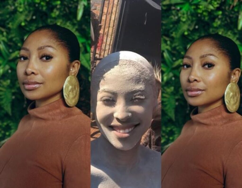 Enhle Mbali u humbula tshifhinga tshi shushaho kha set