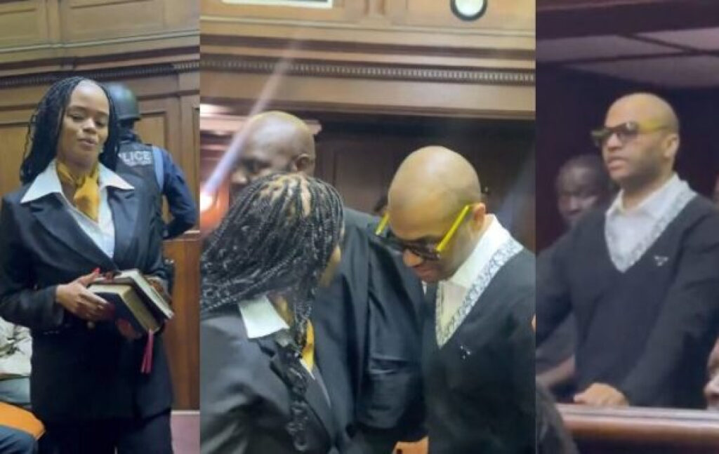 Bester o dovha a nanga ensemble ya muvhala mutsu na mutshena, nahone nga muvhala wa tada wa Magudumana, vhavhili vho vhonala vha tshi khou metsha